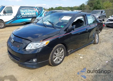 2010 Toyota Corolla S from USA, damaged, VIN 2T1BU4EE8AC471717